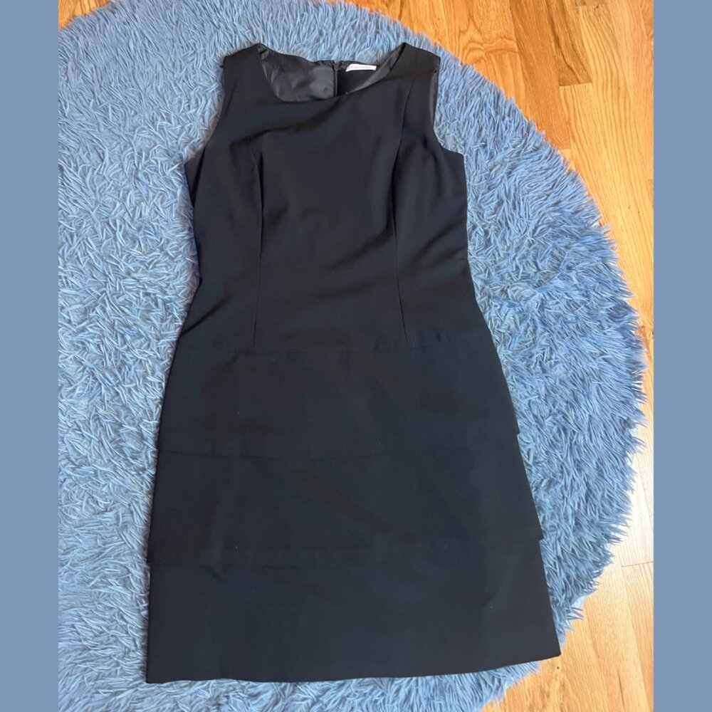 Calvin Klein Black Sleeveless Mini Dress Size M